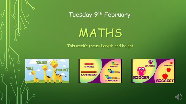 tuesday 9 th february maths