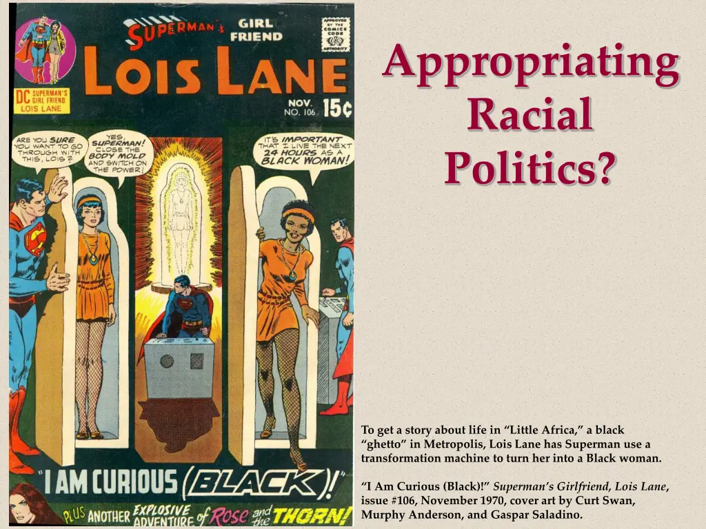 appropriating racial politics