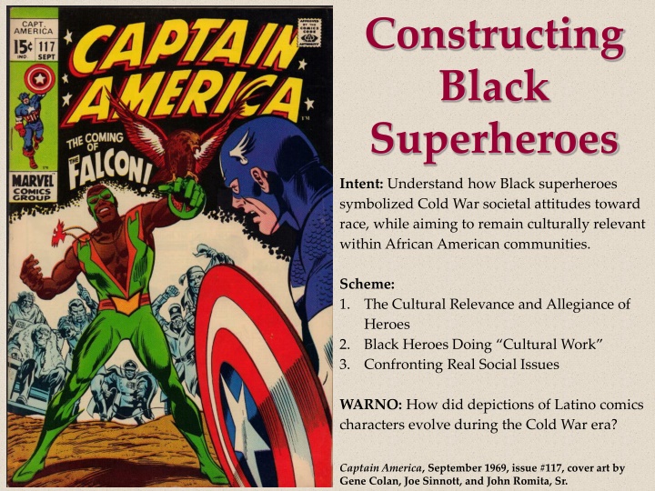 constructing black superheroes