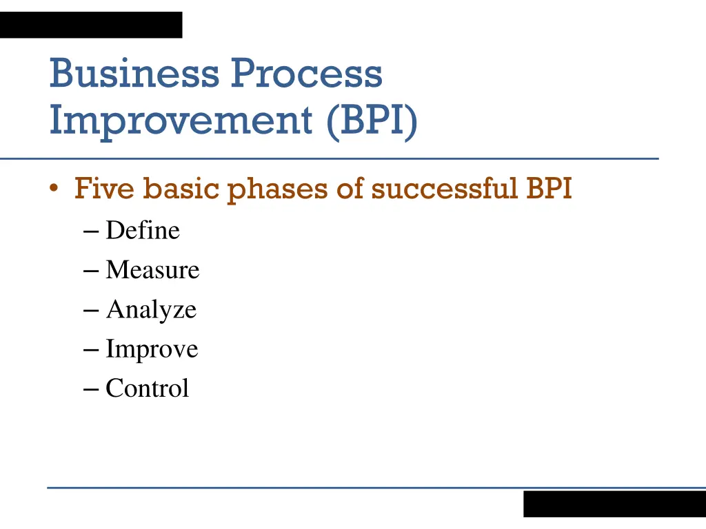 business process improvement bpi 1