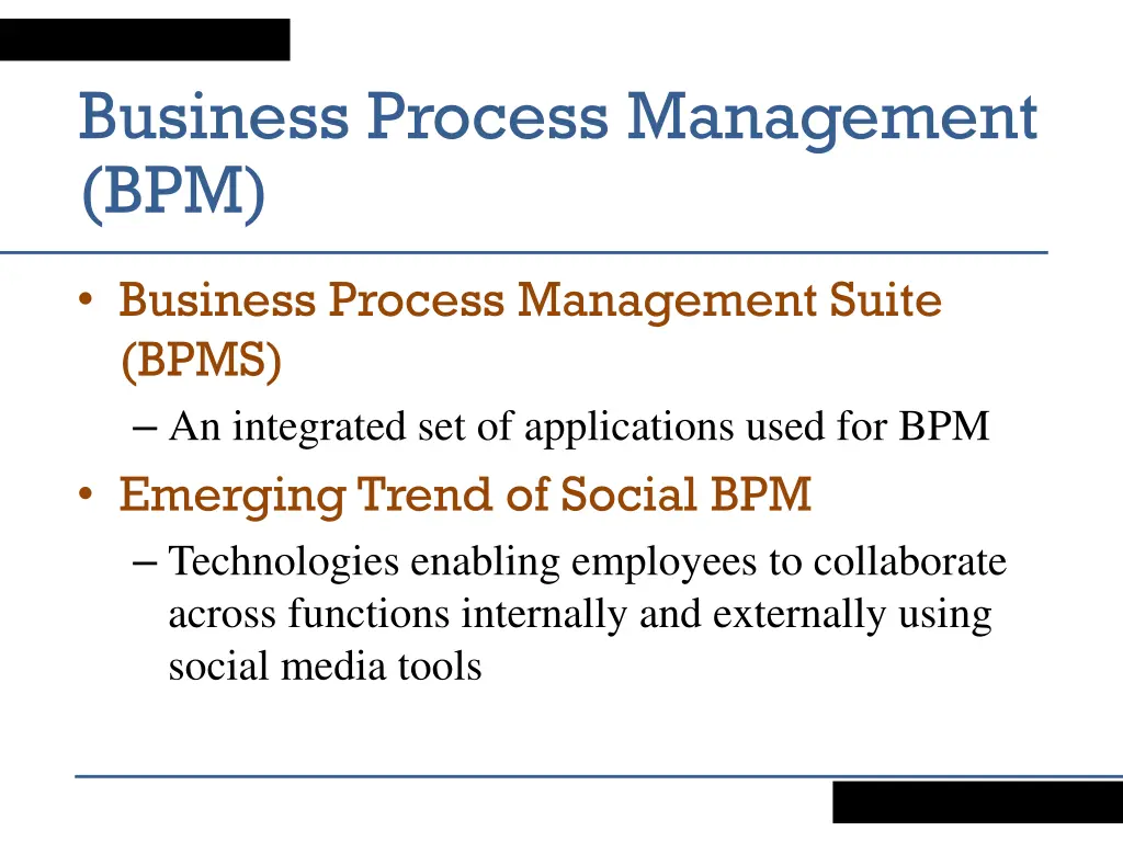 business process management bpm 1