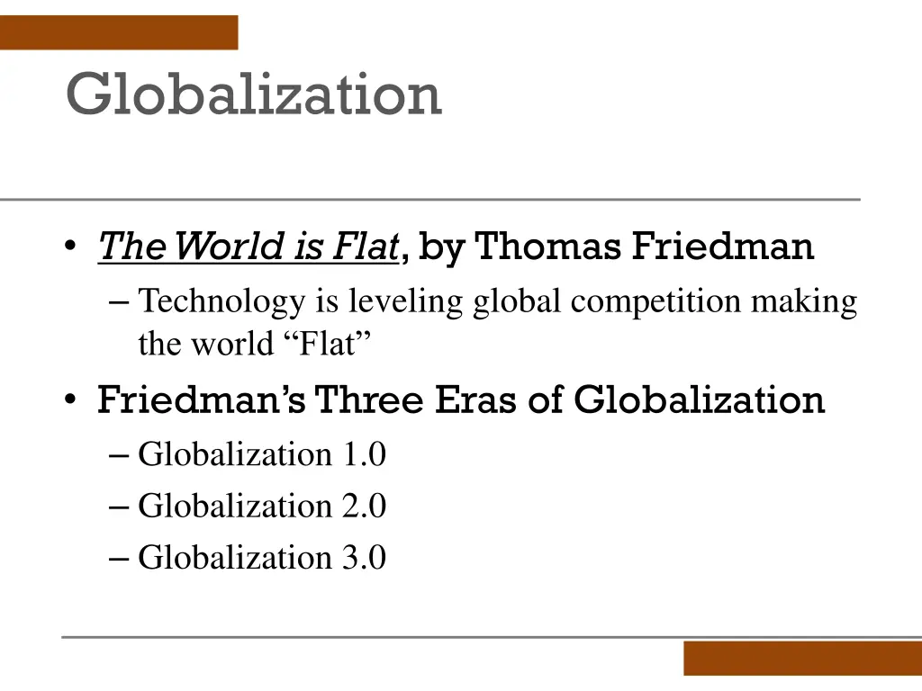 globalization 1