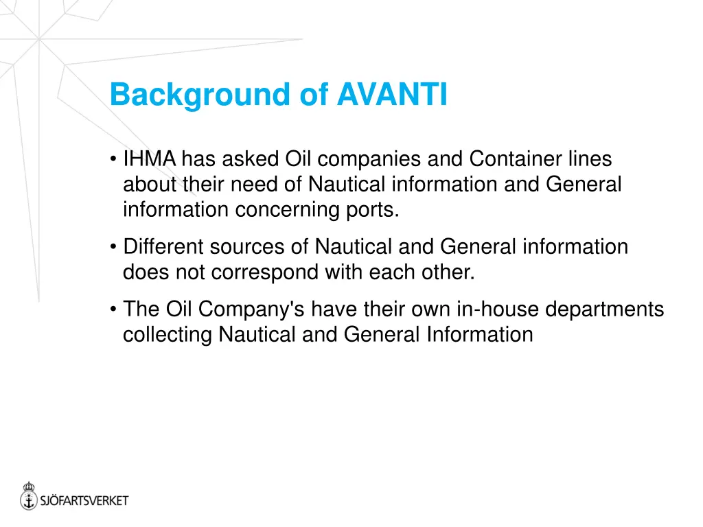 background of avanti