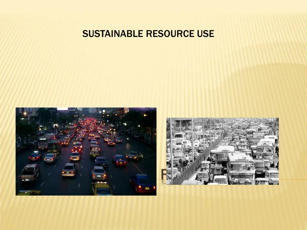 sustainable resource use