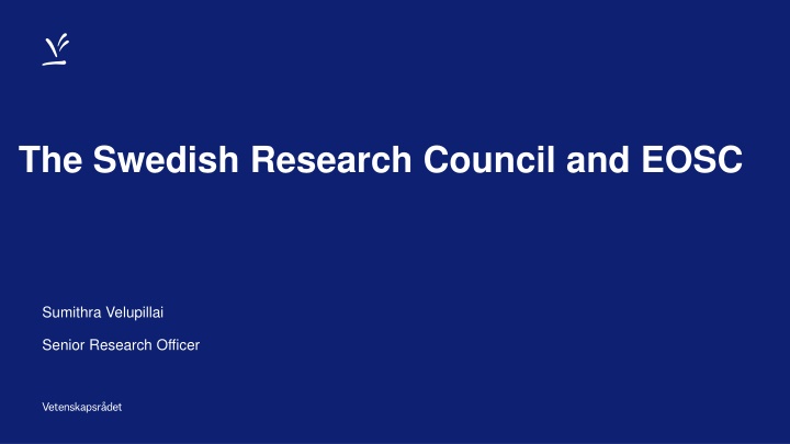 the swedish research council and eosc