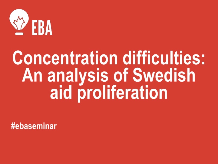 concentration difficulties an analysis of swedish