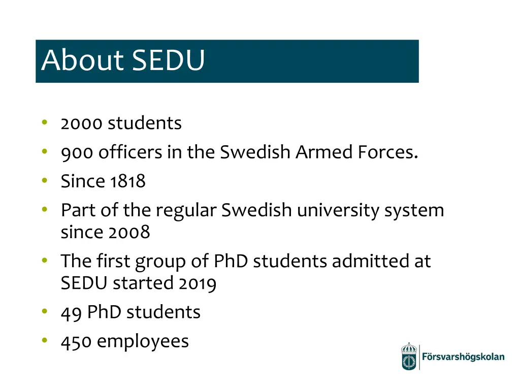 about sedu