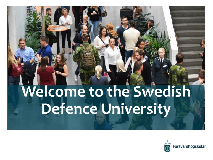 welcome to the swedish defence university