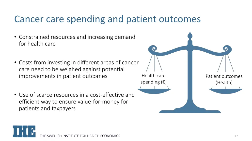 cancer care spending and patient outcomes