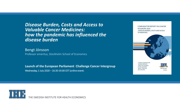 disease burden costs and access to valuable