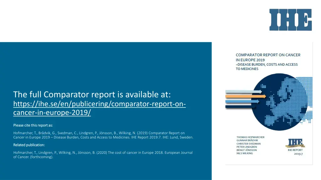 the full comparator report is available at https