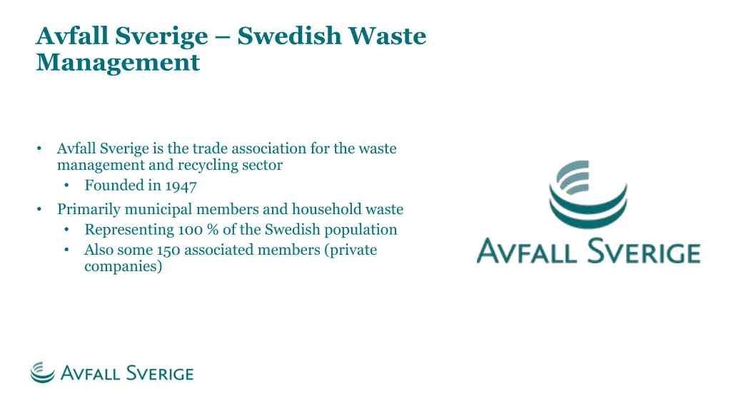 avfall sverige swedish waste management 1