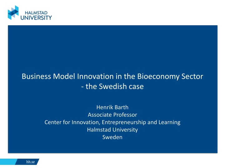 business model innovation in the bioeconomy