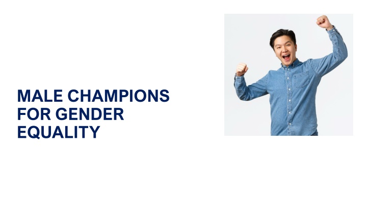 male champions for gender equality