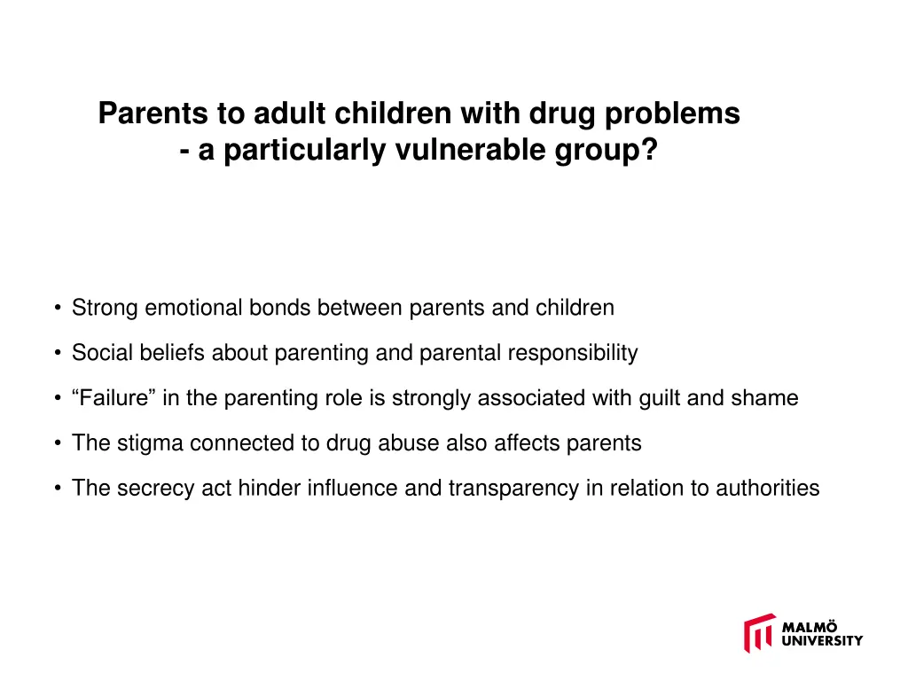 parents to adult children with drug problems 1