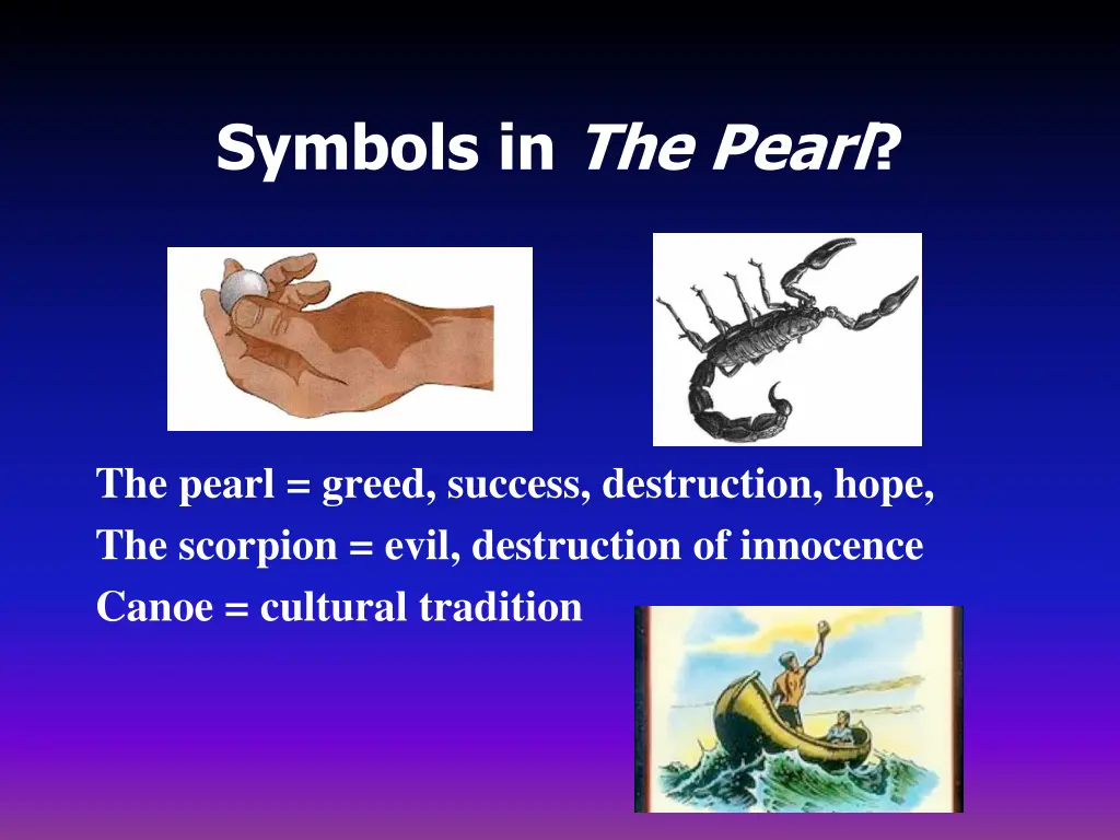 symbols in the pearl