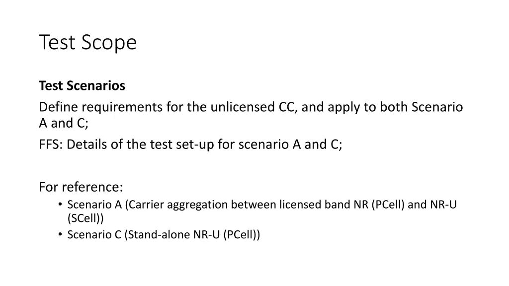 test scope 1