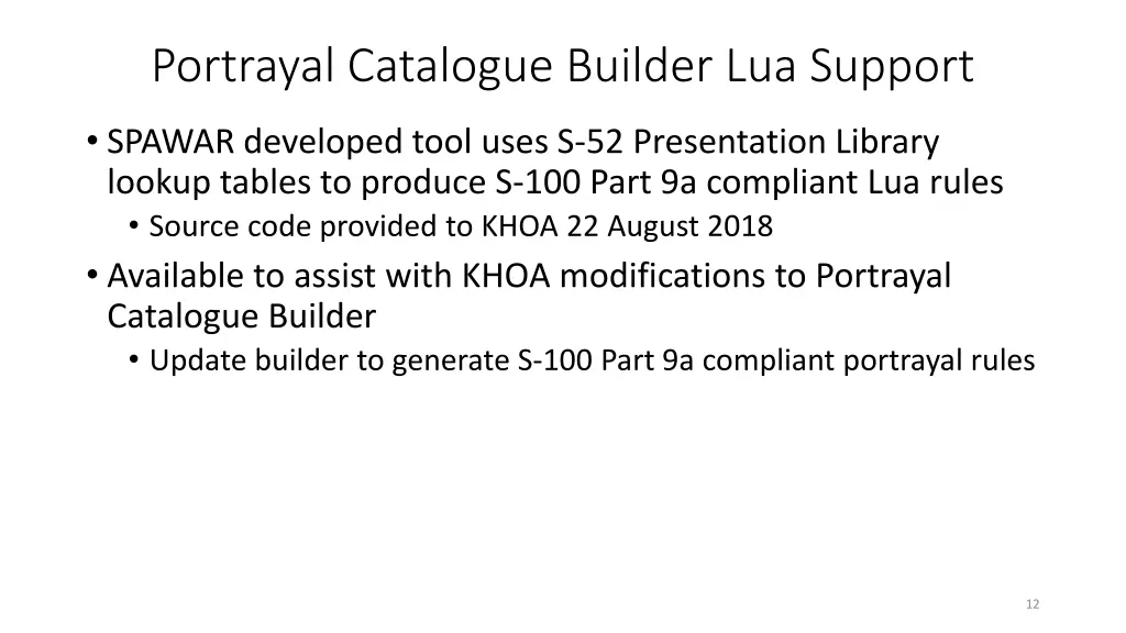 portrayal catalogue builder lua support