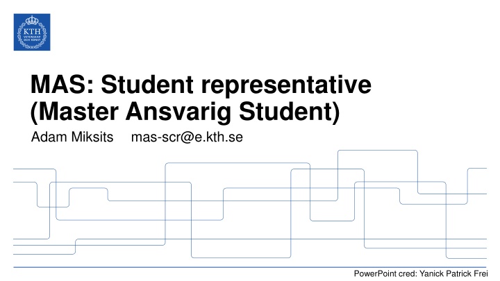 mas student representative master ansvarig