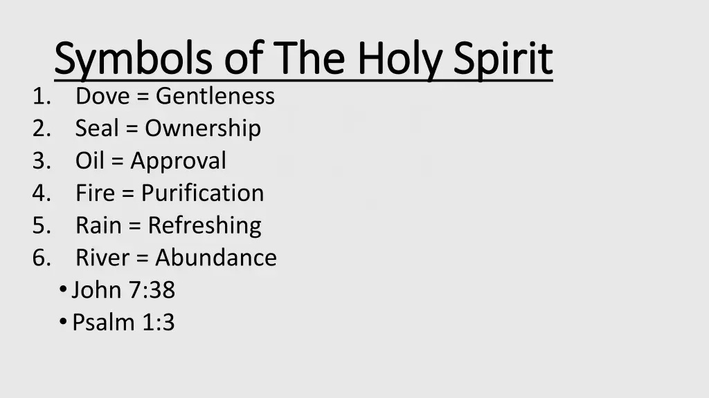 symbols of the holy spirit symbols of the holy 5