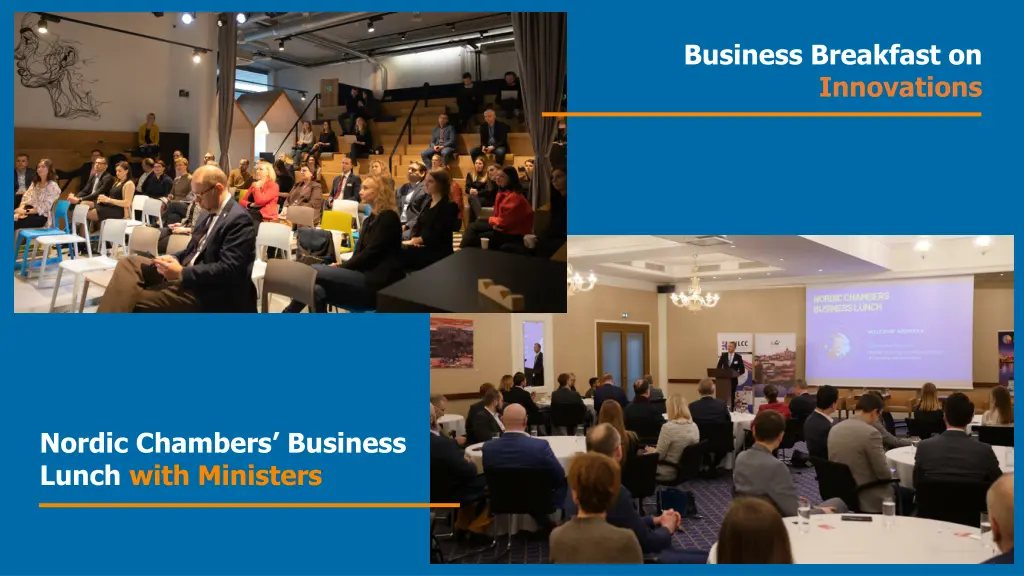 business breakfast on innovations