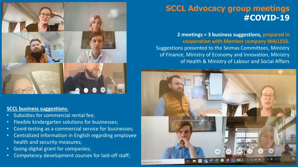 sccl advocacy group meetings