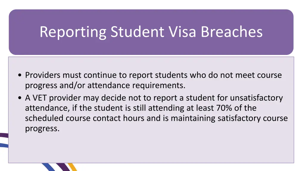 reporting student visa breaches