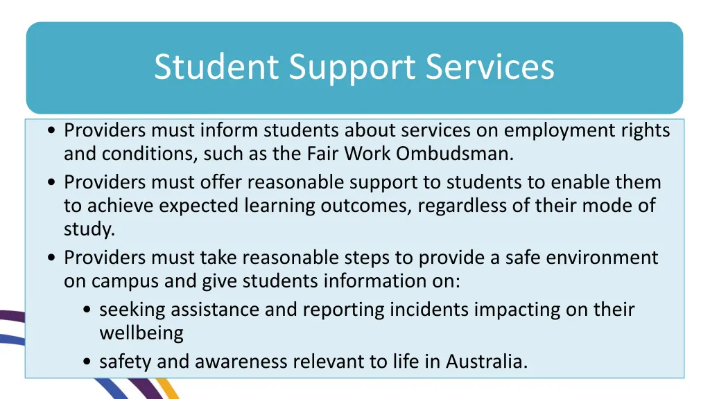 student support services