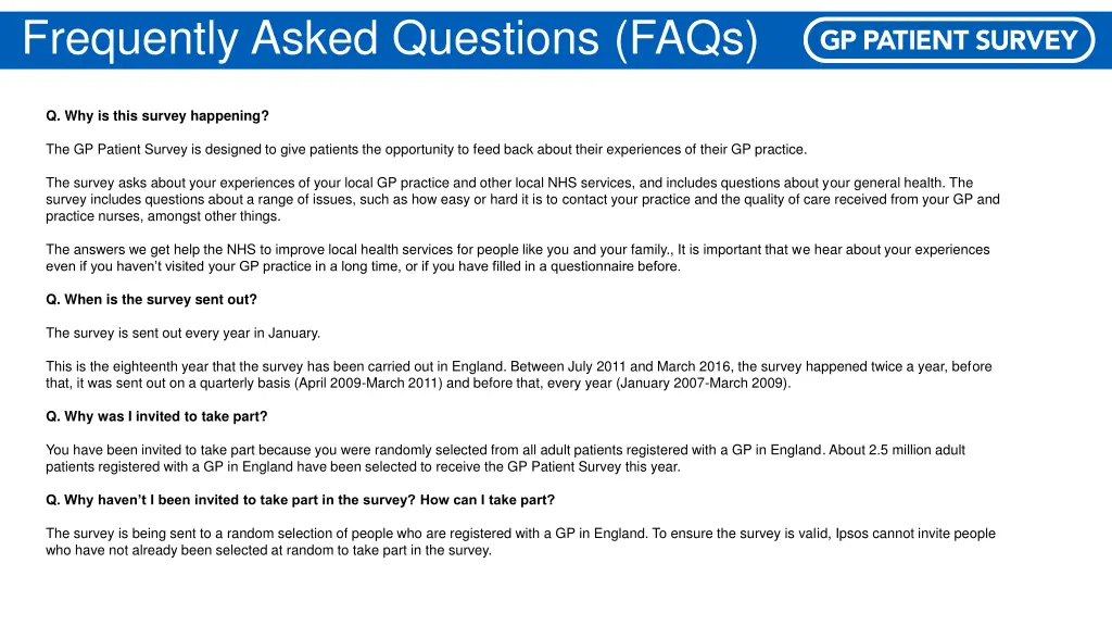 frequently asked questions faqs