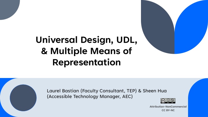 universal design udl multiple means