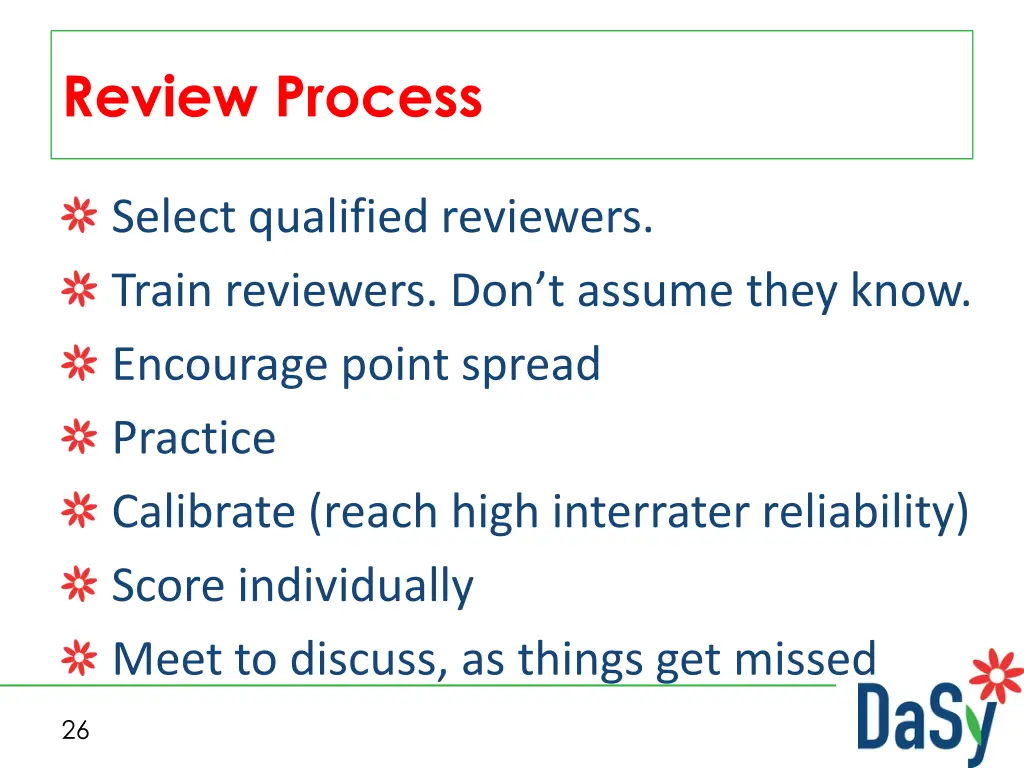 review process