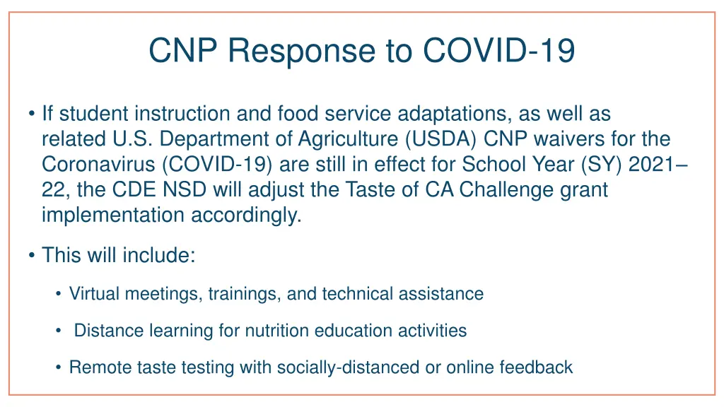 cnp response to covid 19