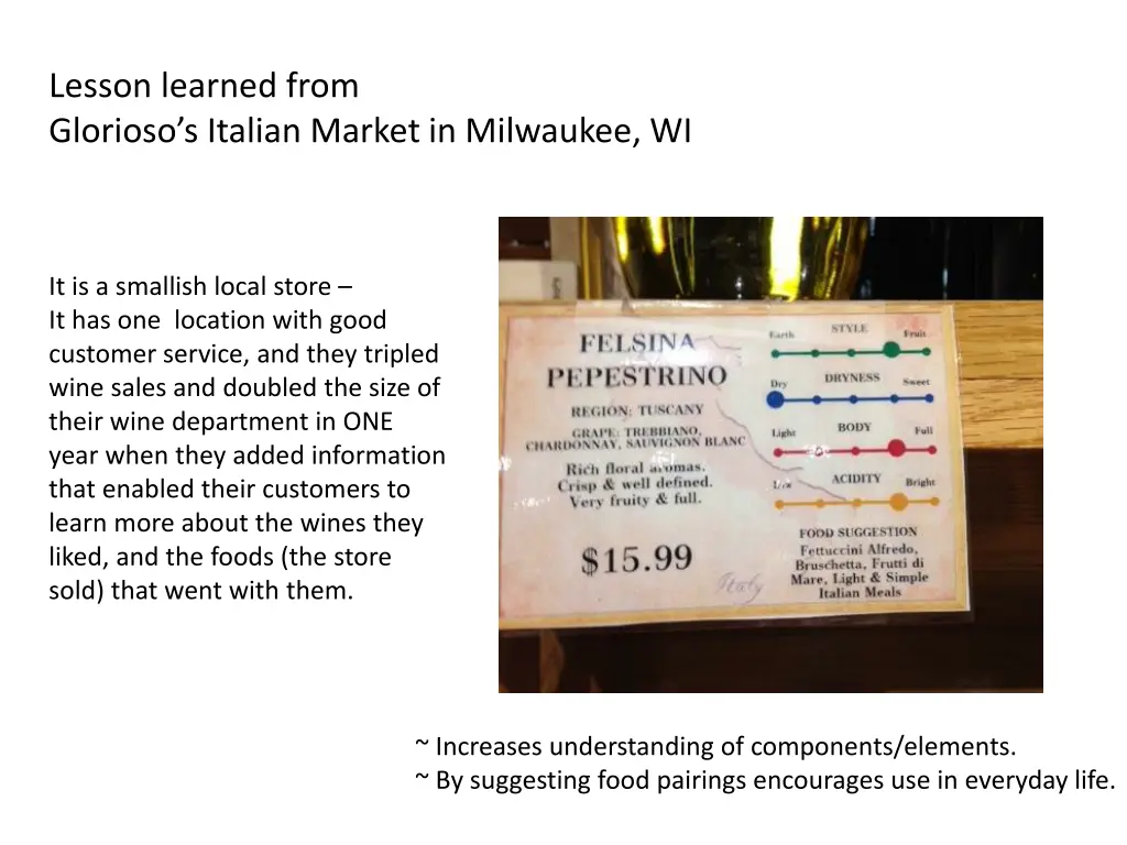 lesson learned from glorioso s italian market