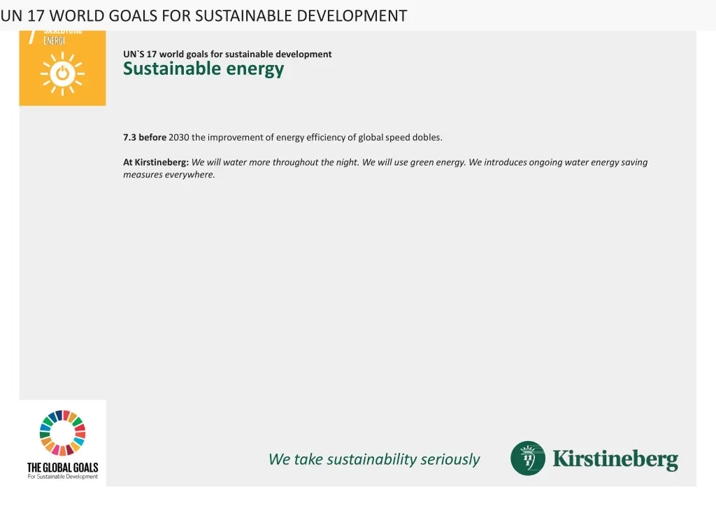 un 17 world goals for sustainable development