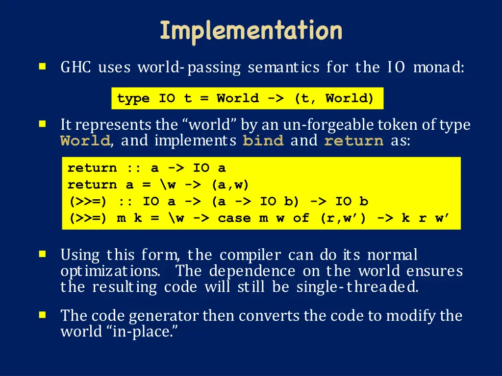 implementation