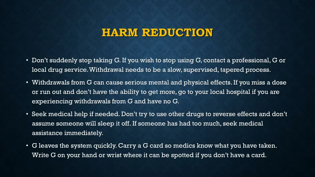 harm reduction 3