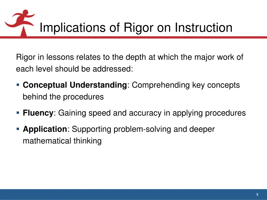 implications of rigor on instruction