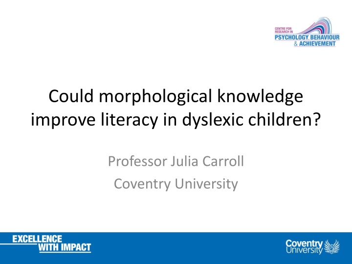 could morphological knowledge improve literacy