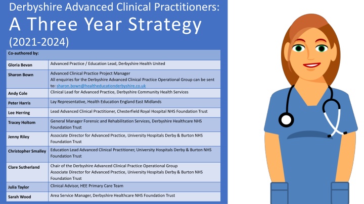 derbyshire advanced clinical practitioners