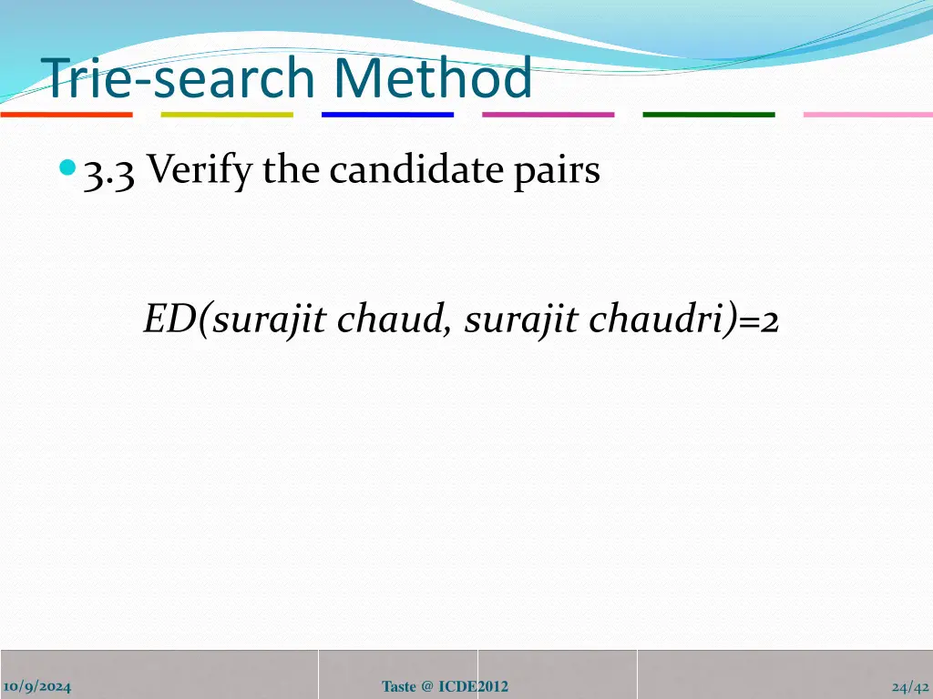 trie search method 6