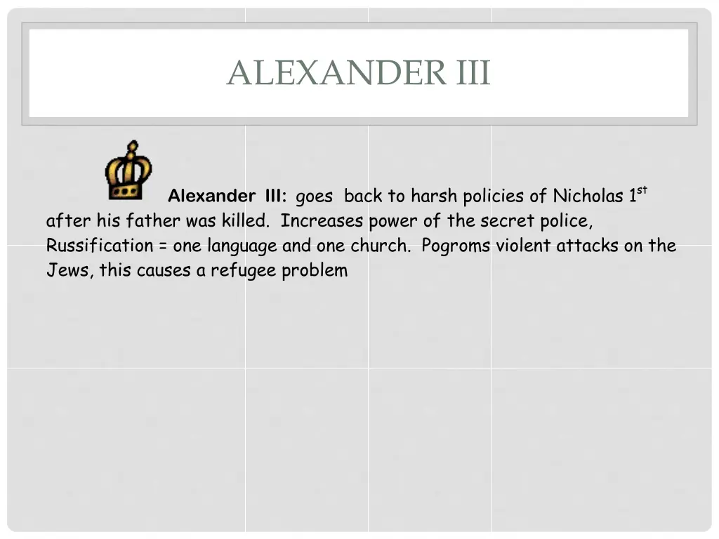 alexander iii