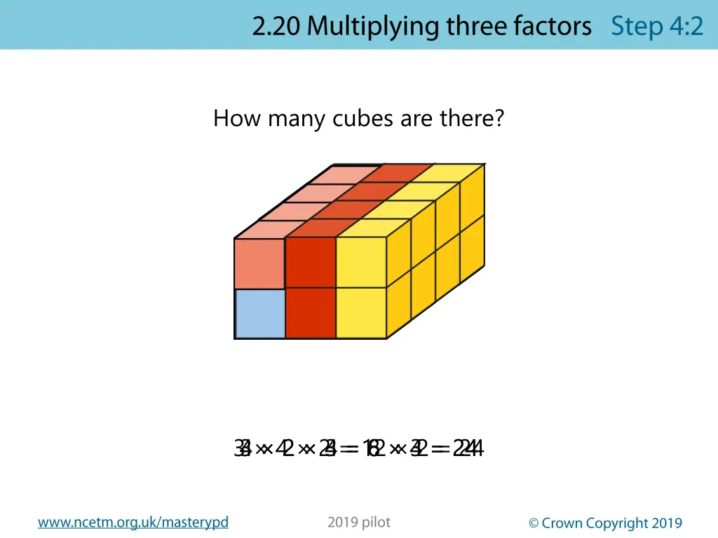 how many cubes are there