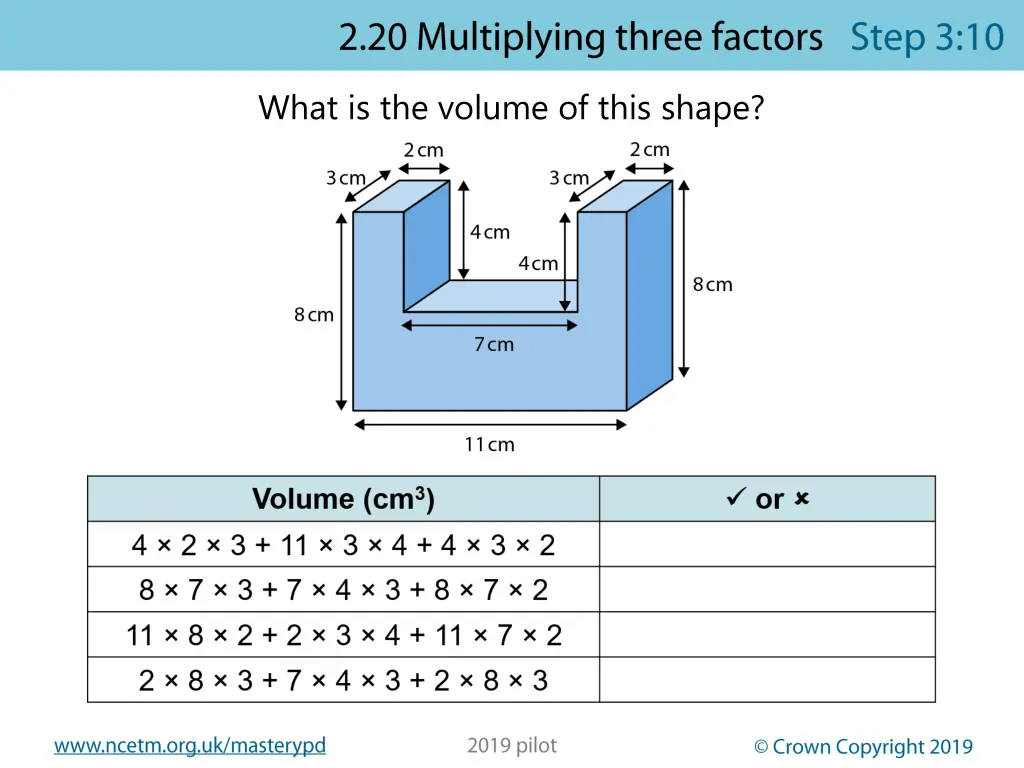 what is the volume of this shape