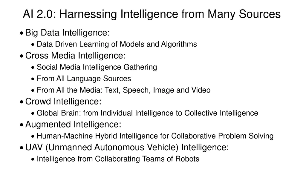 ai 2 0 harnessing intelligence from many sources