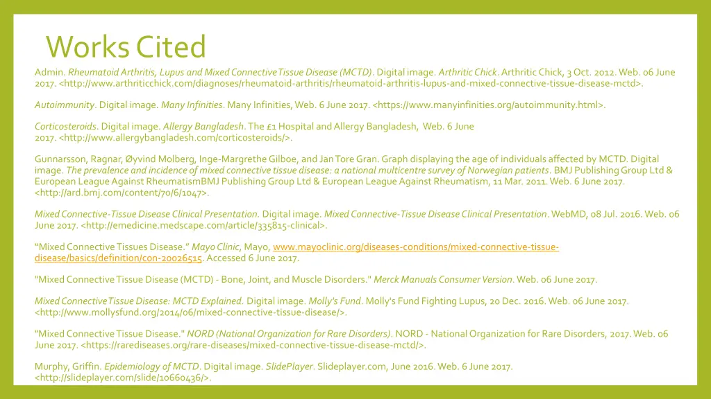 works cited admin rheumatoid arthritis lupus