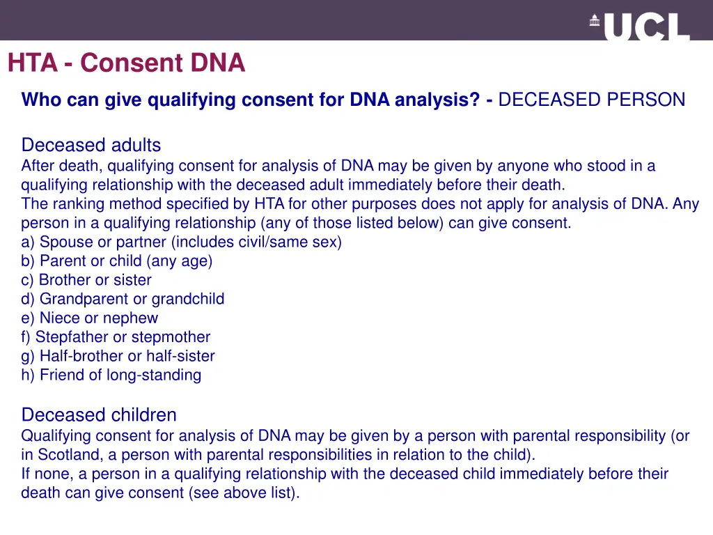 hta consent dna