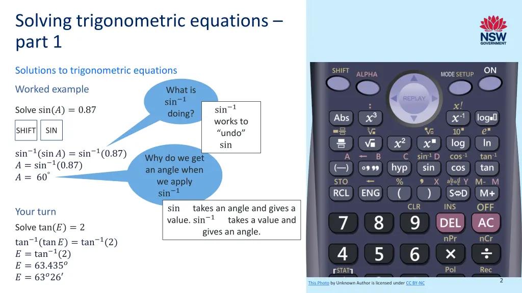 solving trigonometric equations part 1