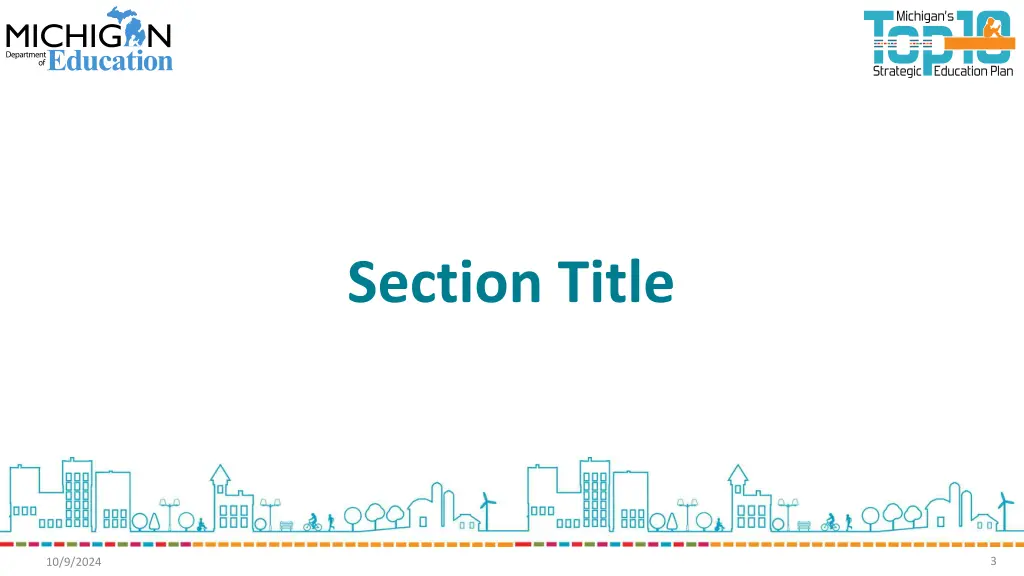 section title