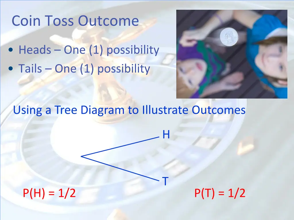 coin toss outcome