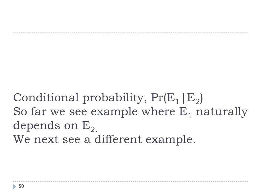 conditional probability 1